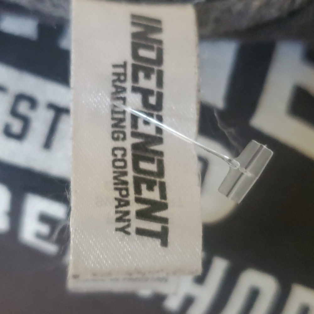 Independent Trading Company mens size large grey white roughnecks barbershop - Picture 15 of 16